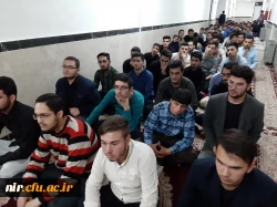 مراسم پرفیض جا ماندگان اربعین حسینی و سوگواری سید و سالار شهیدان حضرت اباعبدالله الحسین (ع) در مرکز آزاداگان نیر 5