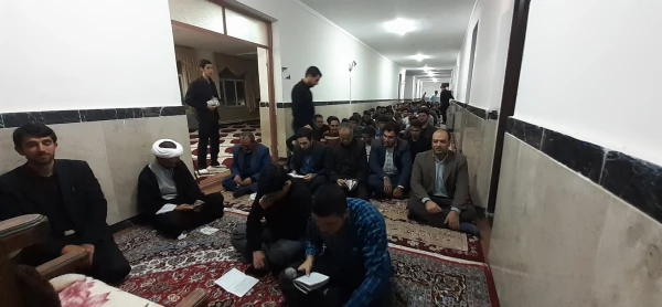 مراسم پرفیض جا ماندگان اربعین حسینی و سوگواری سید و سالار شهیدان حضرت اباعبدالله الحسین (ع) در مرکز آزاداگان نیر 4