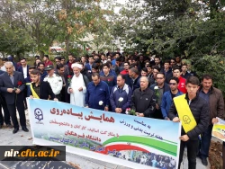 پیاده روی دانشجومعلمان به همراه کلیه کارکنان مرکز آموزش عالی آزادگان نیر و مسئولین ادارات و ارگان های شهرستان نیر به مناسبت هفته تربیت بدنی و طرح یاریگر هم باشیم شورای هماهنکی مبارزه با مواد مخدر 8