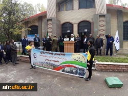 پیاده روی دانشجومعلمان به همراه کلیه کارکنان مرکز آموزش عالی آزادگان نیر و مسئولین ادارات و ارگان های شهرستان نیر به مناسبت هفته تربیت بدنی و طرح یاریگر هم باشیم شورای هماهنکی مبارزه با مواد مخدر 2