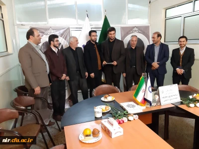 مراسم تودیع و معارفه مسئول بسیج