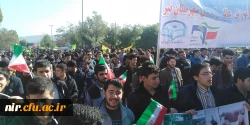 حضور اساتید، کارکنان و دانشجومعلمان در راهپیمایی با شکوه 13 آبان به روایت تصویر 3