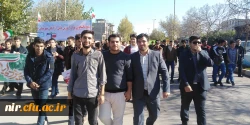 حضور اساتید، کارکنان و دانشجومعلمان در راهپیمایی با شکوه 13 آبان به روایت تصویر 8