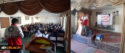 برگزاری اولین دوره آموزشی امداد و کمک های اولیه برای دانشجومعلمان ورودی 1398