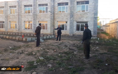 در مرکز آموزش عالی آزادگان نیر انجام می گیرد:

توسعه فضای سبز در محوطه مرکز