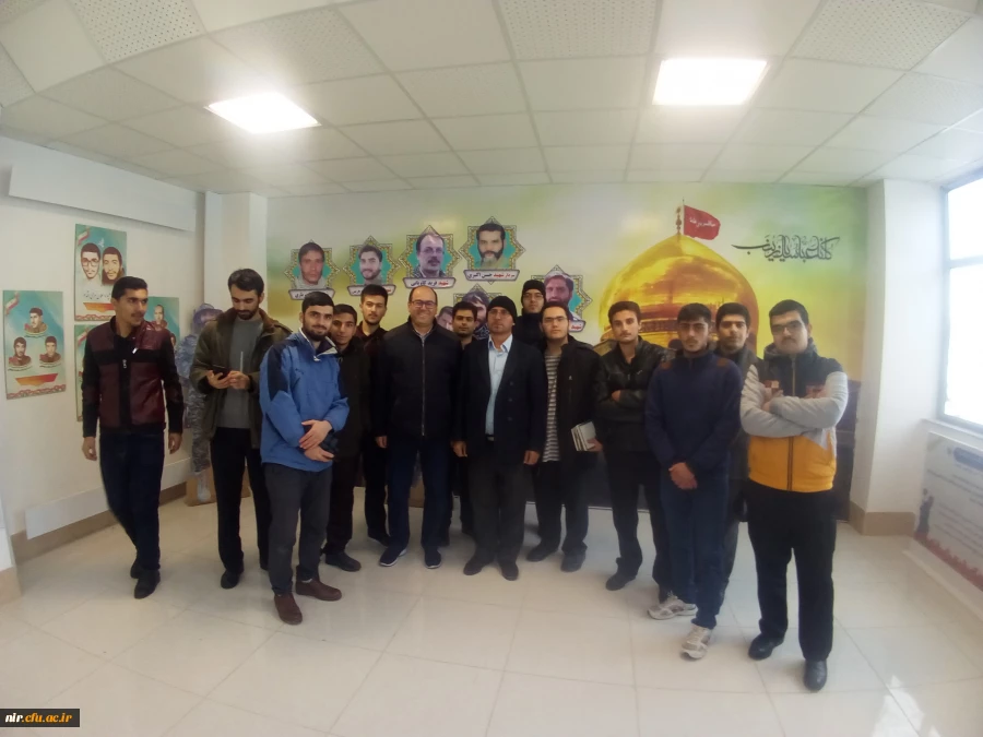 بازدید دانشجویان از کتابخانه عمومی استان اردبیل 4