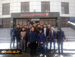 بازدید دانشجومعلمان از کتابخانه عمومی استان اردبیل 2