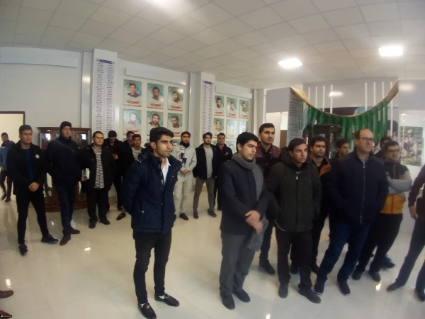 بازدید از مرکز فرهنگی و موزه دفاع مقدس استان اردبیل 4
