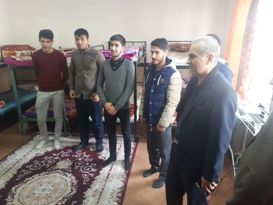 دیدار فرماندار شهرستان نیر از مرکز آموزشی عالی آزلدگان نیر 9