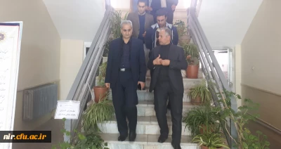 بازدید فرماندار محترم شهرستان نیر از مرکز آموزش عالی آزادگان 