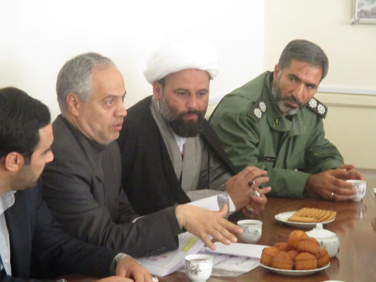 بازدید حجه الاسلام حاج آقا نعمتی امام جمعه محترم شهرستان نیر از مرکز آموزشی عالی آزادگان نیر 2