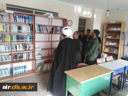 بازدید حجه الاسلام والمسلمین حاج آقا نعمتی امام جمعه محترم شهرستان نیر از مرکز آموزشی عالی آزادگان 3