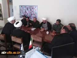 بازدید حجه الاسلام والمسلمین حاج آقا نعمتی امام جمعه محترم شهرستان نیر از مرکز آموزشی عالی آزادگان 4