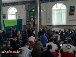 رئیس مرکز آموزش عالی آزادگان سخنران پیش از خطبه های نماز جمعه شهرستان نیر 2