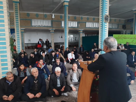 رئیس مرکز آموزش عالی آزادگان سخنران پیش از خطبه های نماز جمعه شهرستان نیر 3