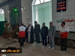 رئیس مرکز آموزش عالی آزادگان سخنران پیش از خطبه های نماز جمعه شهرستان نیر 5