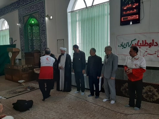 رئیس مرکز آموزش عالی آزادگان سخنران پیش از خطبه های نماز جمعه شهرستان نیر 5