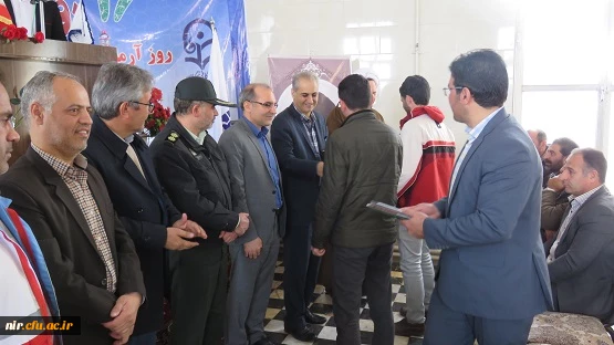 برگزاری مراسم باشکوه با حضور پرشور دانشجومعلمان ، اساتید ، مسئولان دانشگاه فرهنگیان استان ، فرماندار و روسای ادارات شهرستان نیر 7