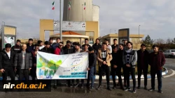 برگزاری اردوی علمی و بازدید دانشجومعلمان مرکز آموزش عالی آزادگان از نیروگاه سیکل ترکیبی سبلان 3