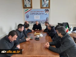 ادای احترام کارکنان مرکز آموزش عالی آزادگان نیر به سردار سپهبد شهید حاج قاسم سلیمانی 3