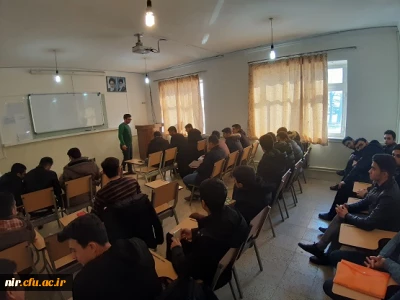  شروع کلاس ها و آغاز ترم بهاره سال تحصیلی 1399-1398  در مرکز آزادگان نیر  

 شروع کلاس ها و آغاز ترم بهاره سال تحصیلی 1399-1398
 در مرکز آزادگان نیر 
 