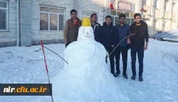 مسابقه ساخت تندیس های برفی 2