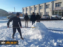 مسابقه ساخت تندیس های برفی 5