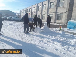 مسابقه ساخت تندیس های برفی 10