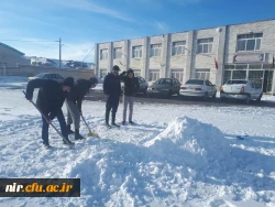 مسابقه ساخت تندیس های برفی 11