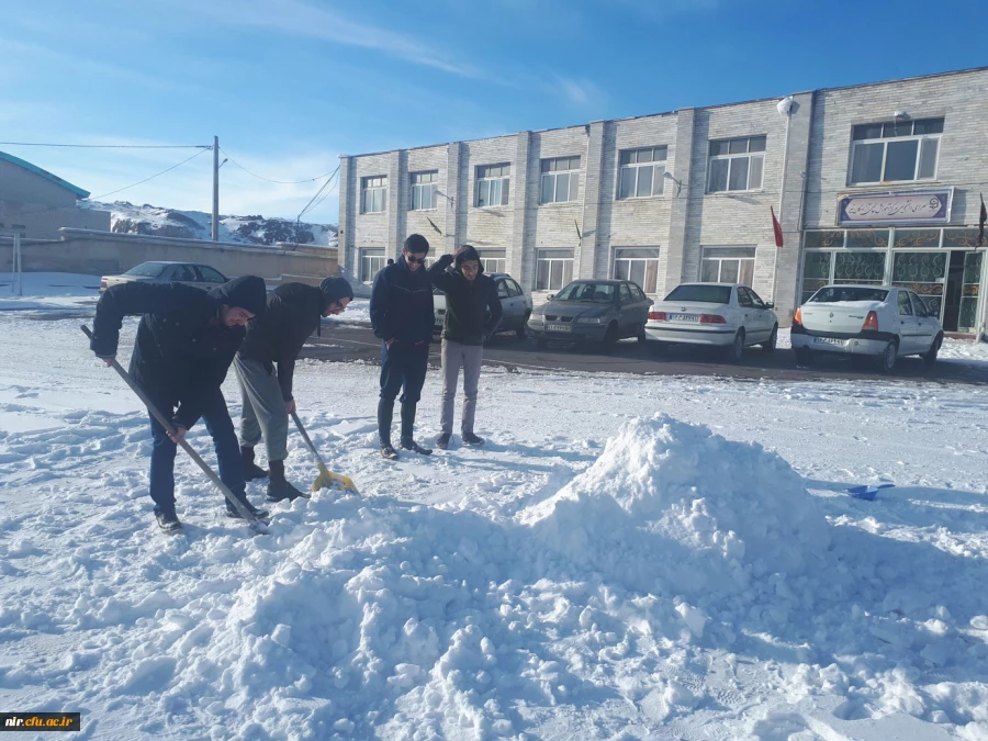 مسابقه ساخت تندیس های برفی 11