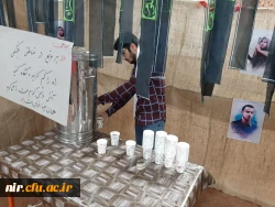 آماده سازی ایستگاه جذب راهیان نور تحت عنوان (کافه شهدا) به همت بسیج دانشجویی دانشگاه فرهنگیان نیر 4