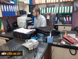 تلاش و همکاری دانشجو معلمان بسیجی مرکز آموزش عالی آزادگان نیر در فعالیت های پبیشگیری از بیماری کرونا 4