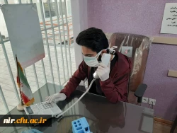 تلاش و همکاری دانشجو معلمان بسیجی مرکز آموزش عالی آزادگان نیر در فعالیت های پبیشگیری از بیماری کرونا 4