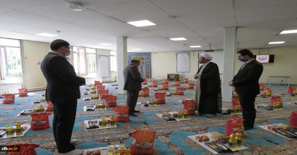 مشارکت اساتید و کارکنان مرکز آموزش عالی آزادگان نیر در رزمایش همدلی و کمک مومنانه در قالب توزیع بسته های معیشتی  4