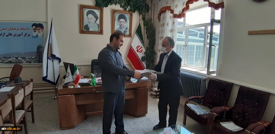 تجلیل از اساتید برجسته و کارکنان حوزه آموزش مرکز آموزش عالی آزادگان نیر 2