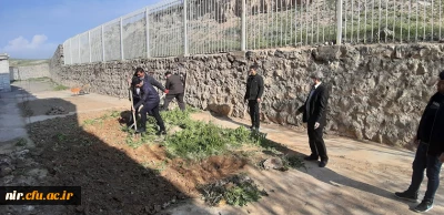 در مرکز آموزش عالی آزادگان نیر اتفاق افتاد

احیای فضای سبز مرکز آموزش آزادگان نیر
