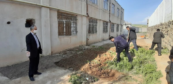 احیای فضای سبز مرکز آموزش آزادگان نیر
 3