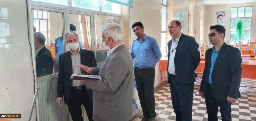 بازدید معاون هماهنگی مدیریت امور پردیس های استان اردبیل از مرکز آموزش عالی آزادگان نیر 2