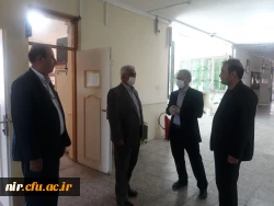 بازدید معاون هماهنگی مدیریت امور پردیس های استان اردبیل از مرکز آموزش عالی آزادگان نیر 3