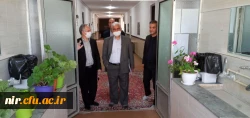 بازدید معاون هماهنگی مدیریت امور پردیس های استان اردبیل از مرکز آموزش عالی آزادگان نیر 4