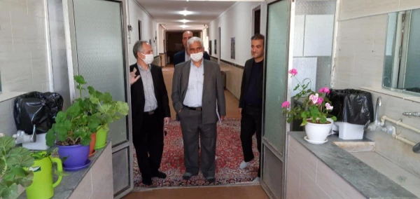 بازدید معاون هماهنگی مدیریت امور پردیس های استان اردبیل از مرکز آموزش عالی آزادگان نیر 4