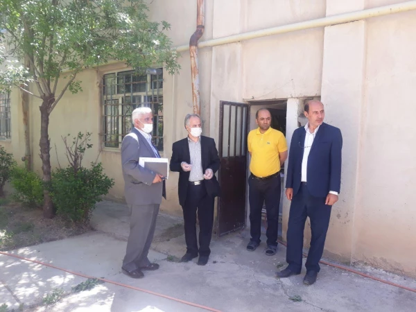 بازدید معاون هماهنگی مدیریت امور پردیس های استان اردبیل از مرکز آموزش عالی آزادگان نیر 5