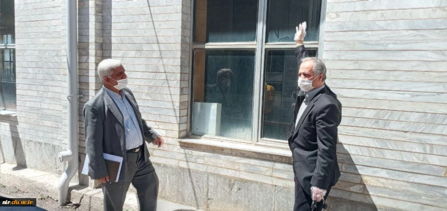بازدید معاون هماهنگی مدیریت امور پردیس های استان اردبیل از مرکز آموزش عالی آزادگان نیر 6