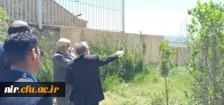بازدید معاون هماهنگی مدیریت امور پردیس های استان اردبیل از مرکز آموزش عالی آزادگان نیر 7