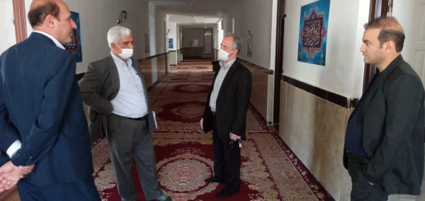 بازدید معاون هماهنگی مدیریت امور پردیس های استان اردبیل از مرکز آموزش عالی آزادگان نیر 8
