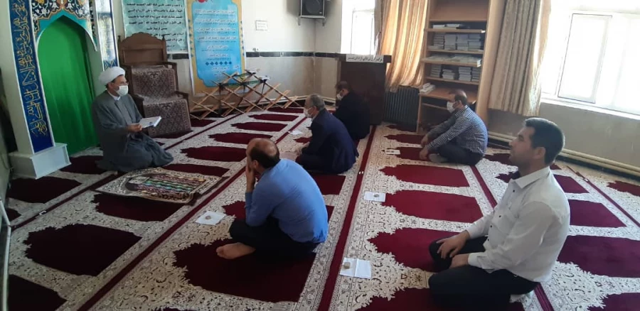 دیدار صمیمی حجت الاسلام زمانی مسئول نمایندگی نهاد مقام معظم رهبری در دانشگاه فرهنگیان استان اردبیل از مرکز آموزش عالی آزادگان نیر  9