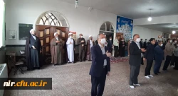 حضور  پورشور کارکنان مرکز آموزش عالی آزادگان نیر در مراسم سالروز رحلت امام خمینی (ره) و شهدای 15 خرداد 2