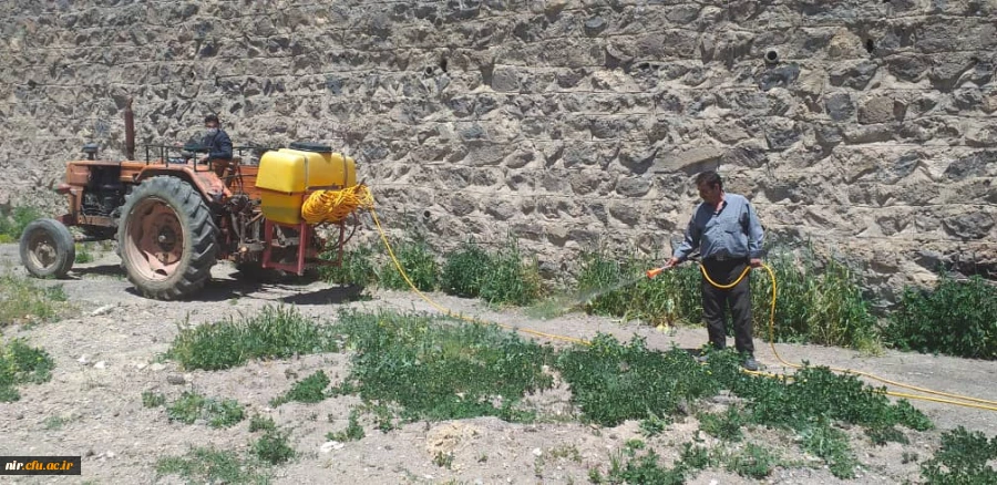 ضدعفونی و گندزدایی مرکز آموزش آزادگان نیر 3