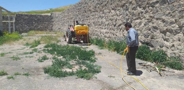 ضدعفونی و گندزدایی مرکز آموزش آزادگان نیر 5