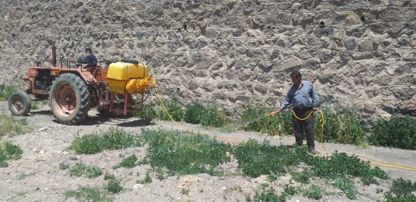 ضدعفونی و گندزدایی مرکز آموزش آزادگان نیر 6